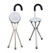 Adjustable and Foldable Portable Seat Cane (Grey) - Asian Integrated Medical Sdn Bhd (ielder.asia)